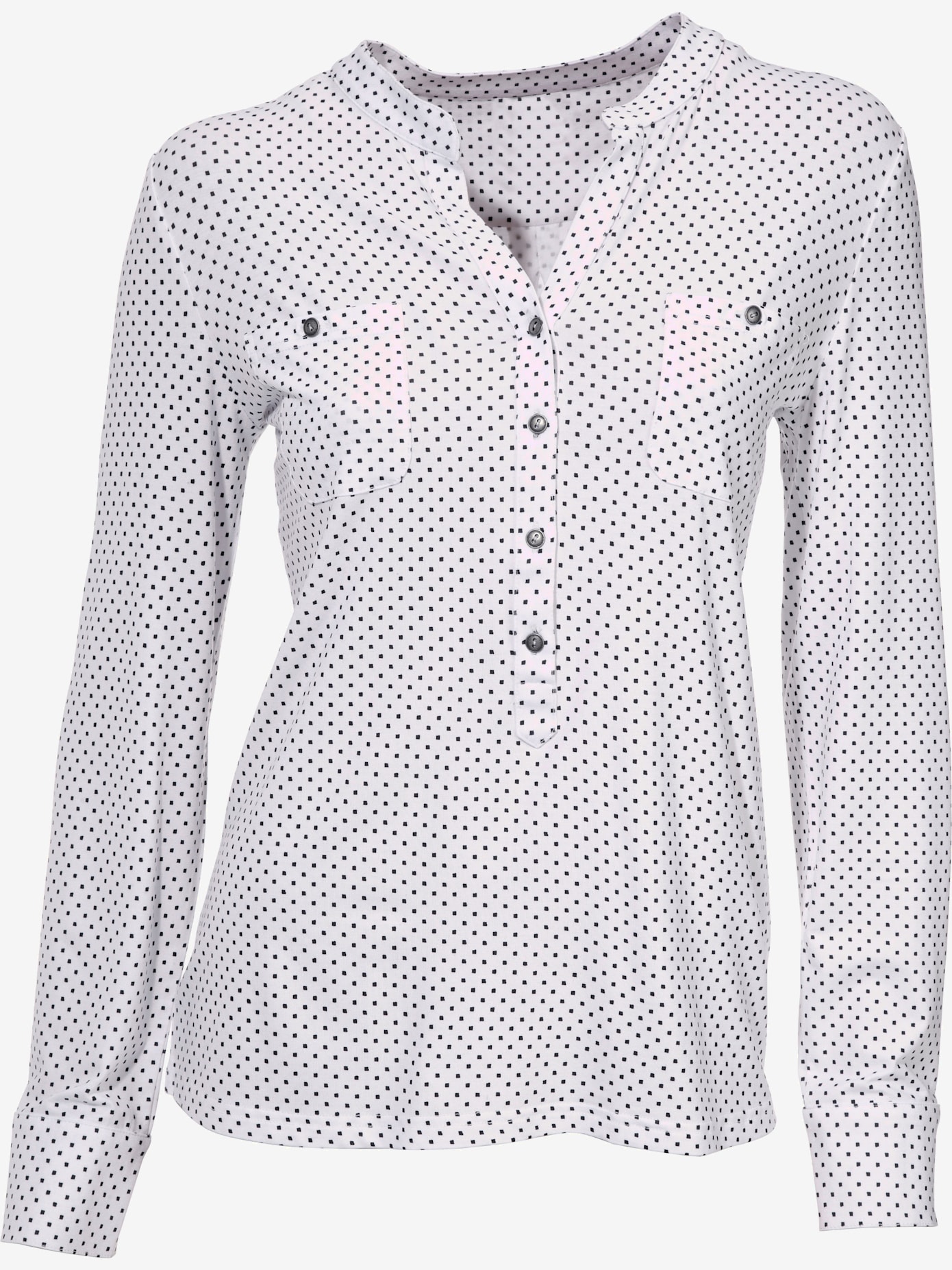 T-shirt look décontracté et moderne, poche plaquée