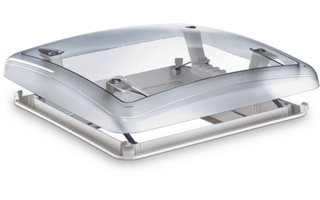 Dometic Mini Heki S FL Dachhaube 40 x 40 cm mit Zwangsbelüftung für Dachstärken von 23 - 42 mm