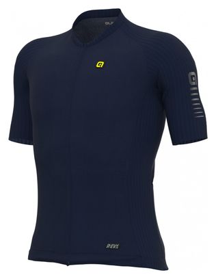Maillot Manches Courtes Alé Silver Cooling Navy Bleu