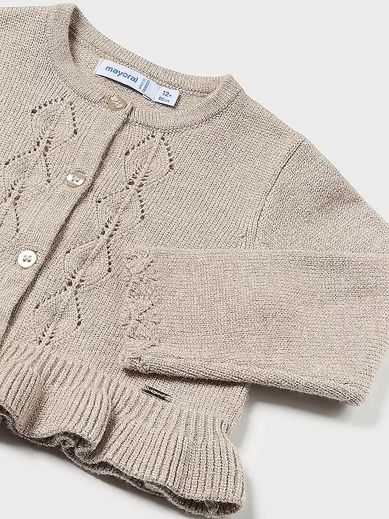MAYORAL Baby Strickjacke  beige
