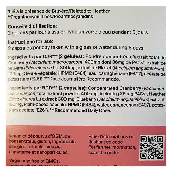 Gyndelta Flash Confort Urinaire Cure d'Attaque 10 gélules