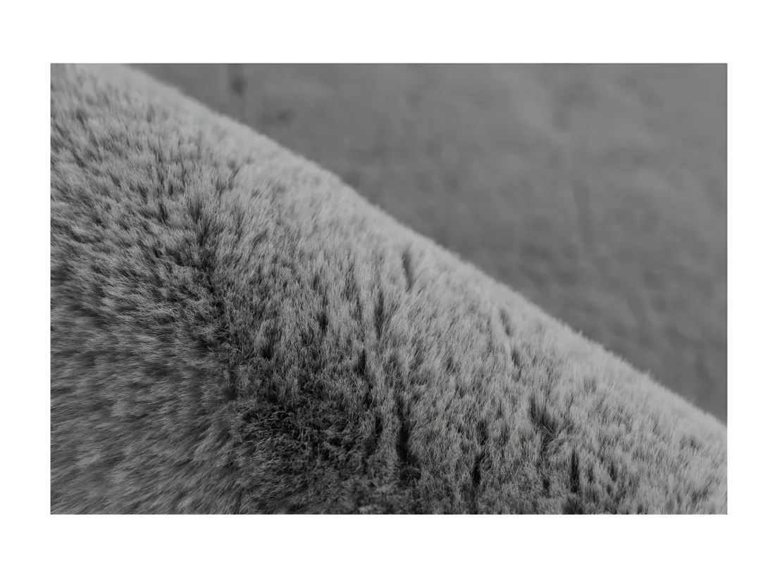 Tapis 110x60cm, design E005N coloris gris - Confort et élégance pour votre intérieur