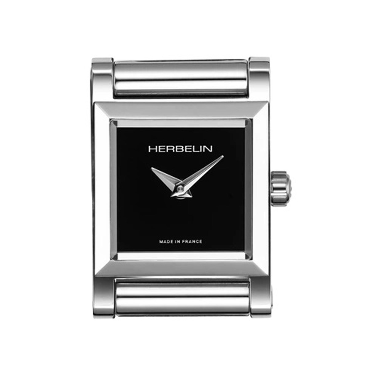 Boitier de montre Herbelin Antares carré noir