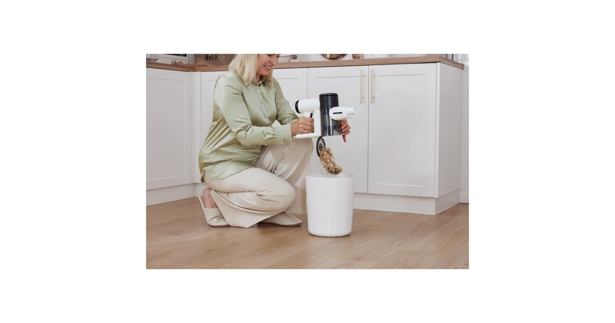 TinecoPURE ONE Air Pet+ Steelstofzuiger  (Wit/zwart, Smart | oplaadbaar | iLoop Smart Sensor-technologie | app)