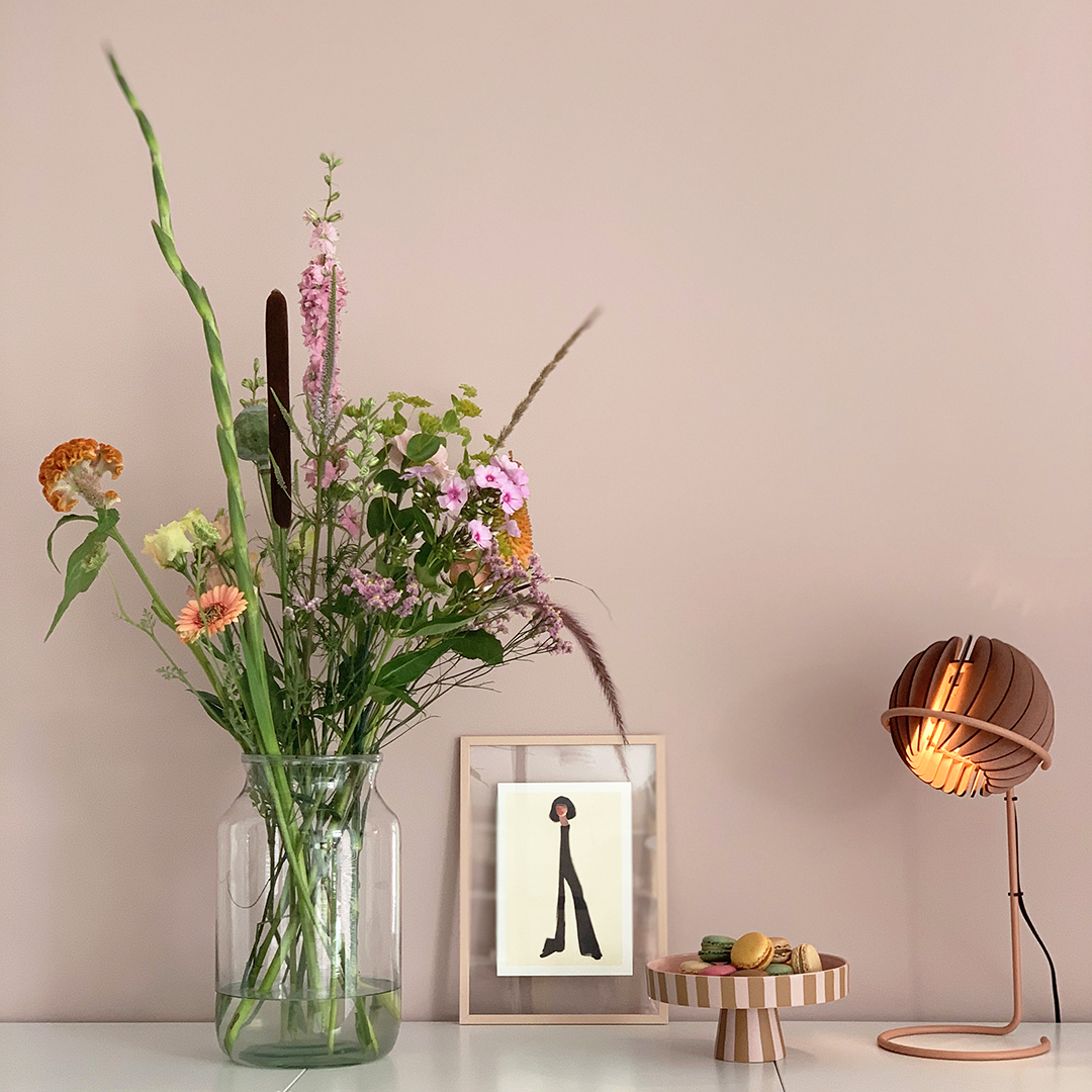 Bureaulamp Atmosphere Aged Pink