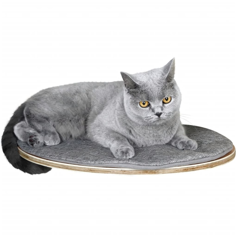 Lit pour chats mural tofana 35 x 50 cm gris 81543
