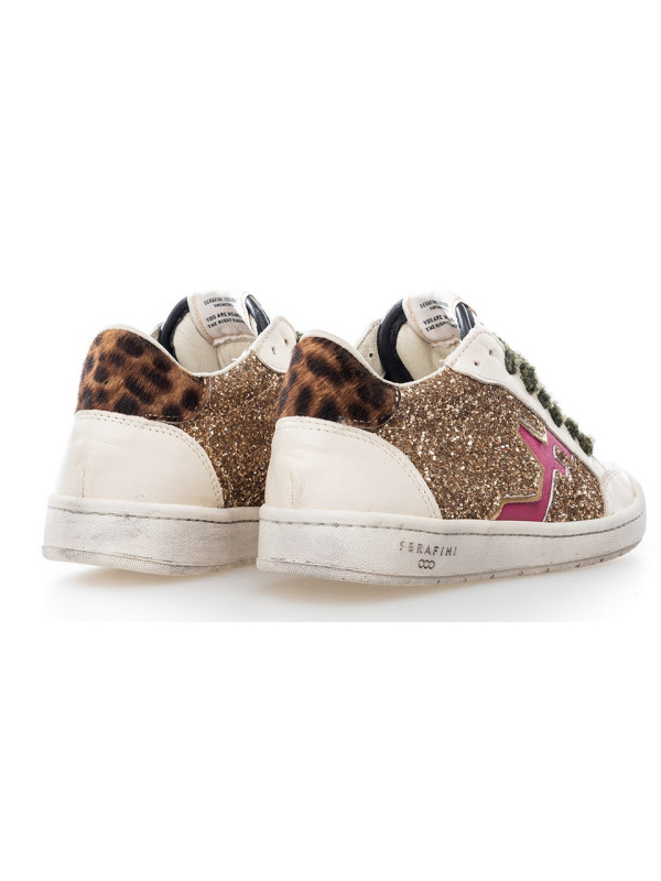 Baskets SAN DIEGO LOW Gold Cream - Serafini