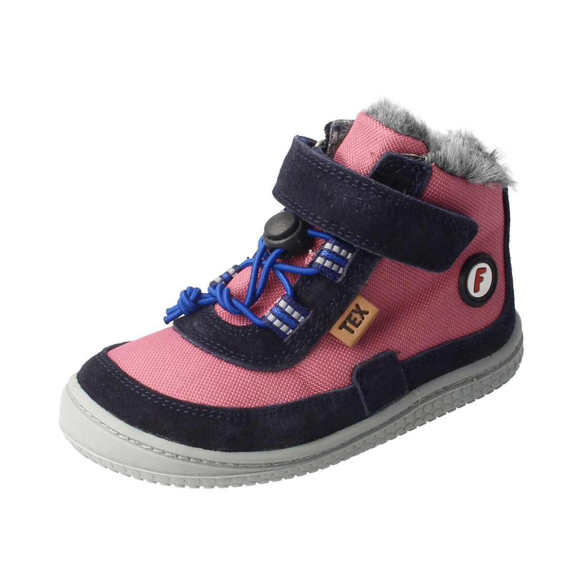 202182WX1 FLYING-RABBIT navy rose TEX wool velcro Weite/M