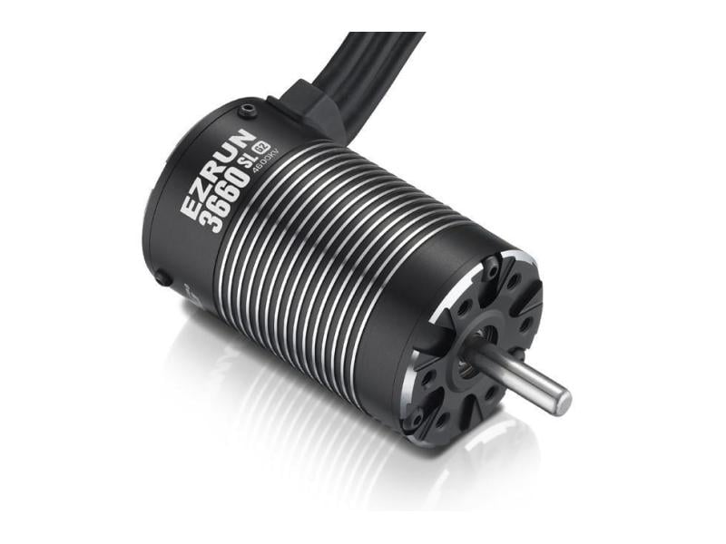 Hobbywing Brushless Motor Ezrun 3660 G2 4000 KV Sensorless, Sensorloser Brushless-Motor für 1:10 Touring Cars, Buggys und leichte 2WD Short Course- und Monster Trucks