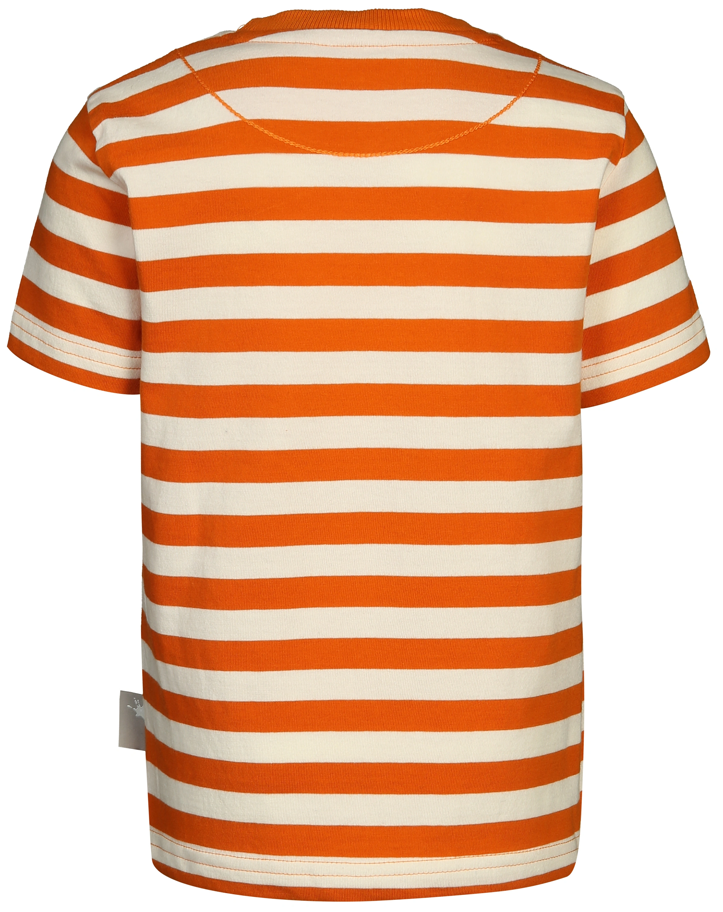 T-Shirt SAFARI ADVENTURE gestreift in orange