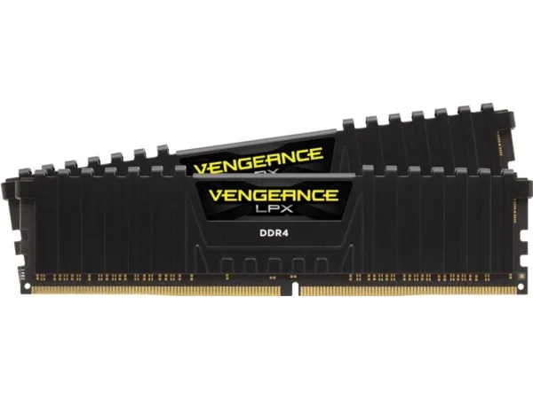CORSAIR | Vengeance LPX - DDR4 - sæt - 32 GB: 2 x 16 GB - DIMM 288-PIN - 3600 MHz / PC4-28800 - CL18 - 1.35 V - ikke bufferet - ikke-ECC - sort
