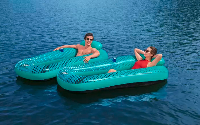 Bestway Hydro Force Sol Venture Poolliege mit Netzboden 188 x 109 x 46 cm
