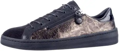 Think zwart combi 001143-0010 - maat 38 veterschoen zwart combi - maat 38 Calandschoen