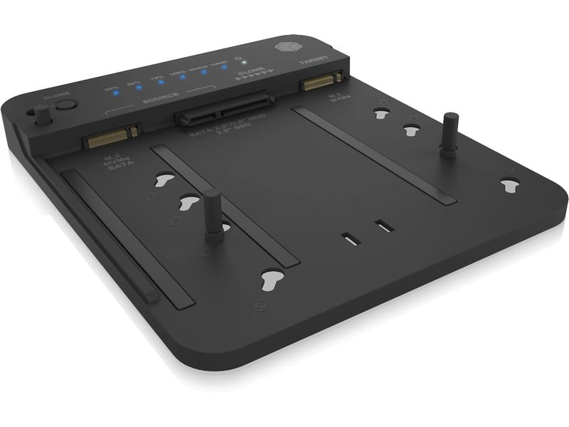 ICY BOX Docking- und Klonstation IB-2913MCL-C31 Docking- und Klonstation für M.2 NVMe SSD und 2.5