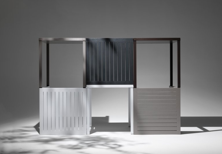 Nardi Cube tuintafel 80x80 Anthracite