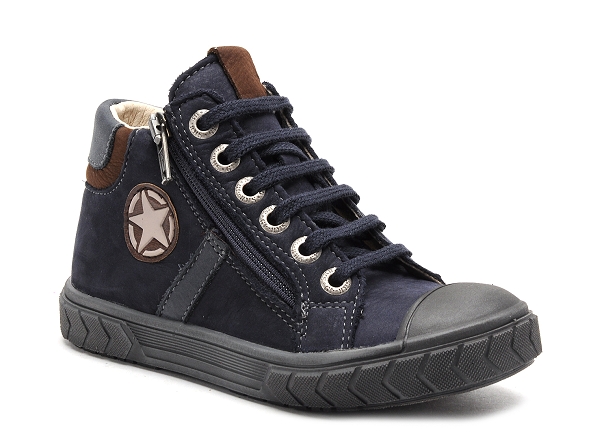 Bopy boots bottine enfant venald enfant bleu