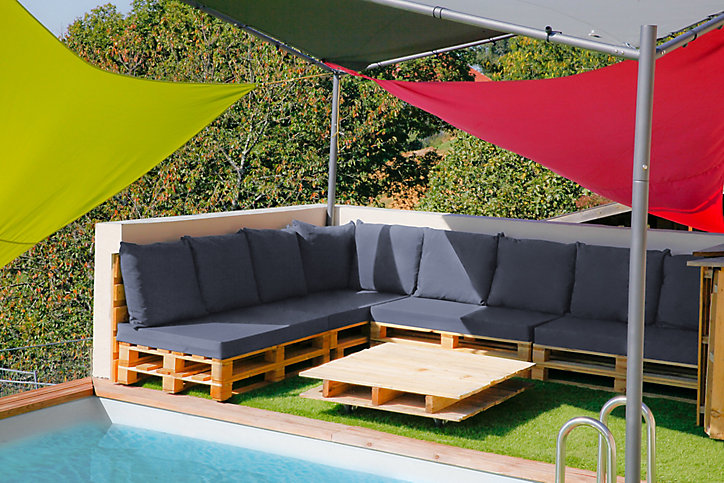 Palette bois L.120 x l.80 cm pour fabrication de mobilier