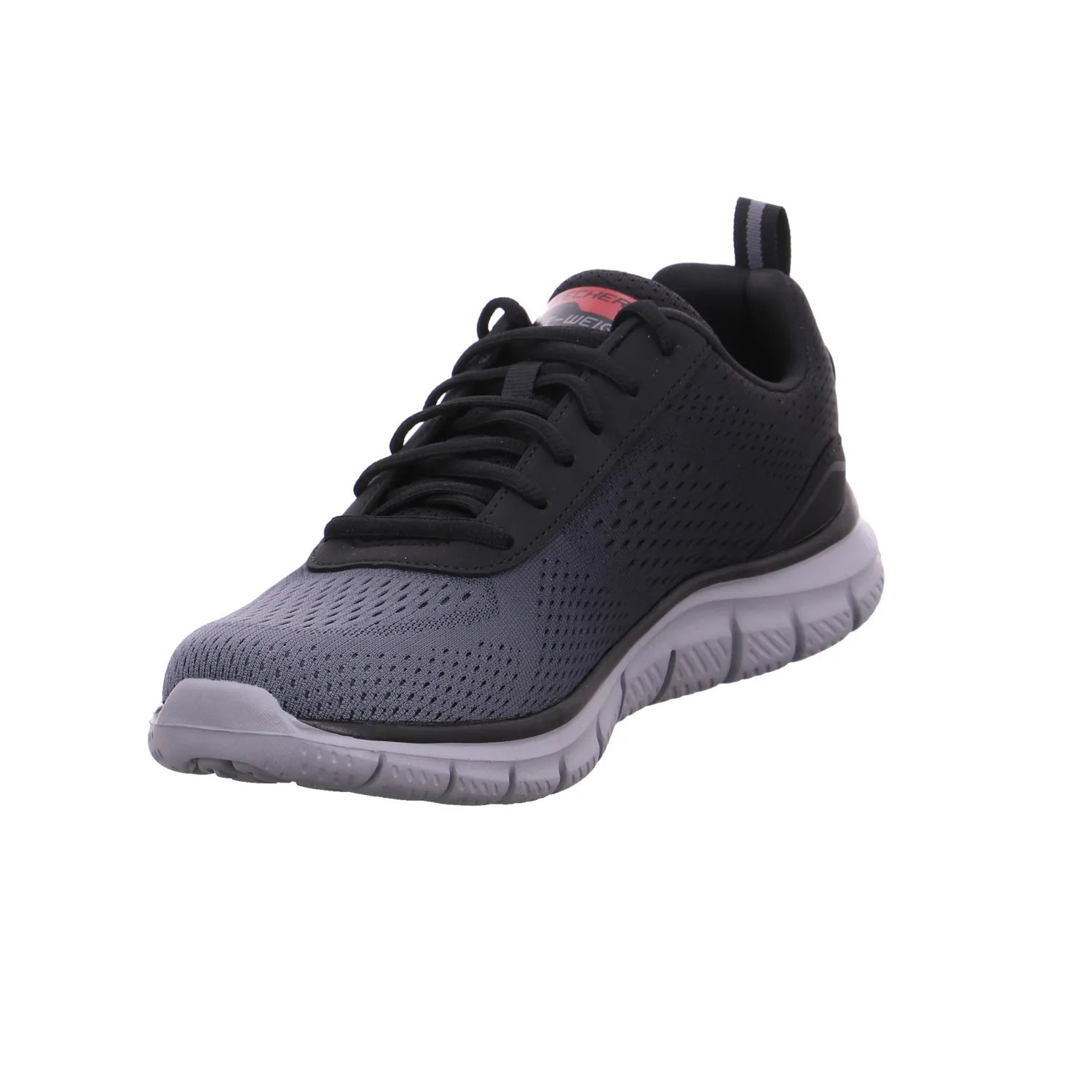 SKECHERS Halbschuh Schwarz Lederimitat
