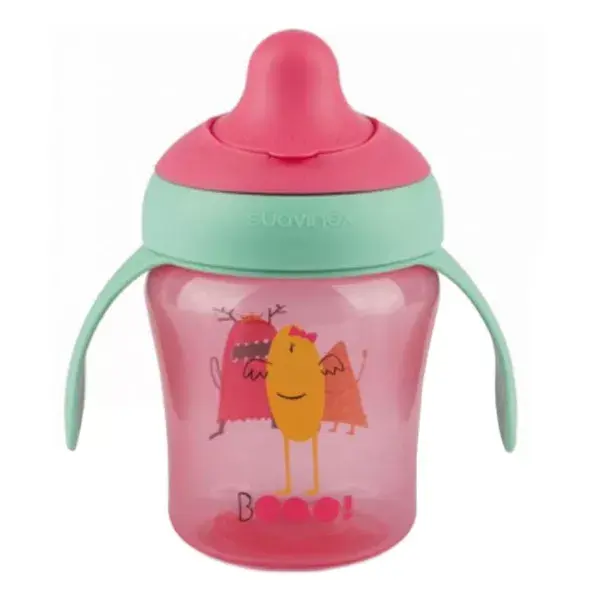 Copo de Aprendizagem Suavinex Booo Rosa +6 meses