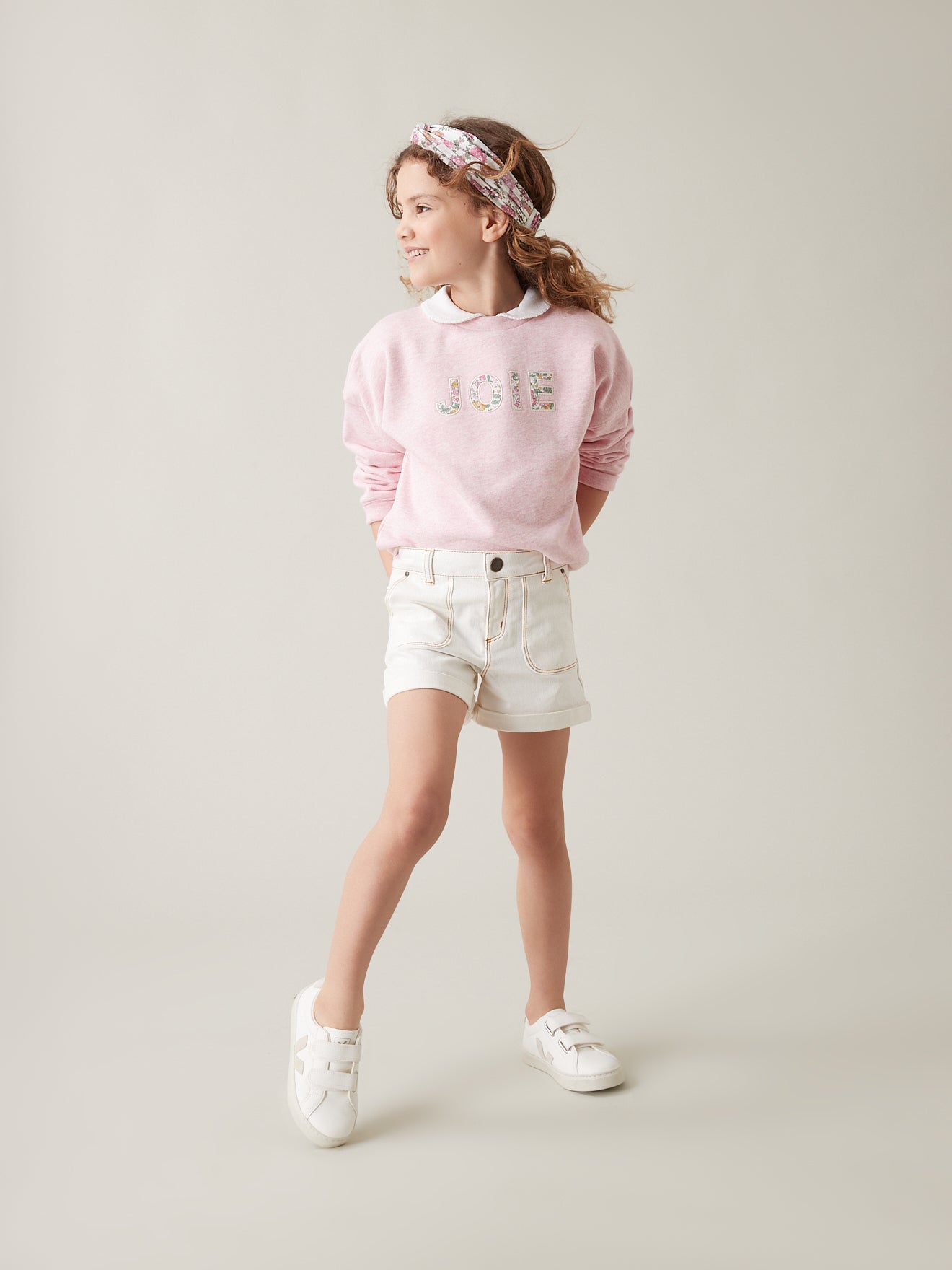 Sweat Fille tissu Liberty