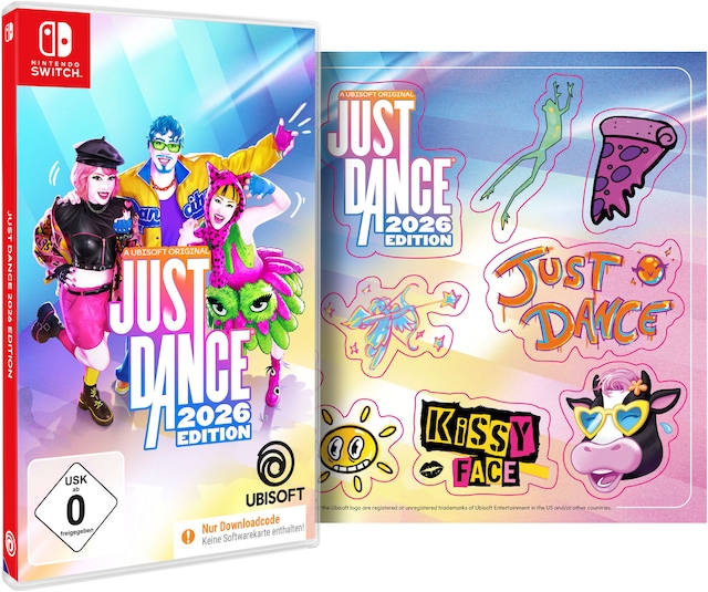 UBISOFT Spielesoftware »Just Dance 2026 (Code in box)« Nintendo Switch