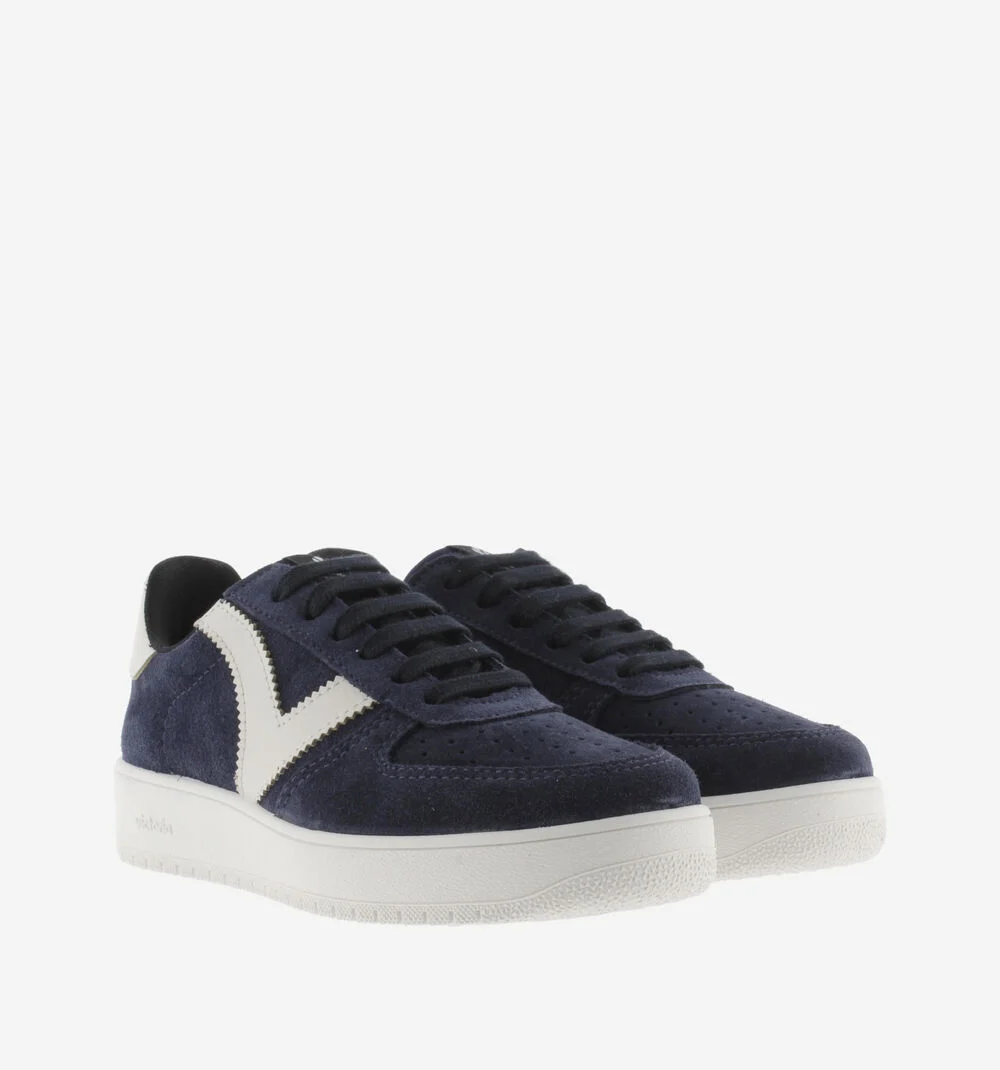 MADRID SPLIT LEATHER TRAINERSMARINO