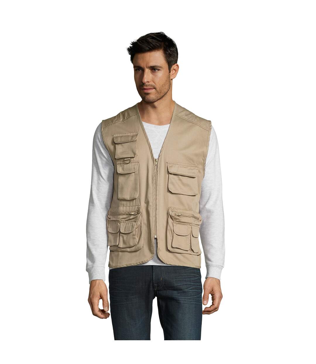SOLS - Veste sans manches WILD - Homme (Beige) - UTPC354