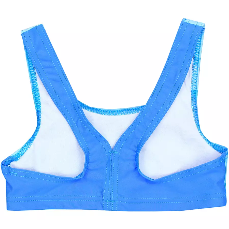Aquarti Mädchen Sport Bikini Racerback Bustier & Bikinislip türkis