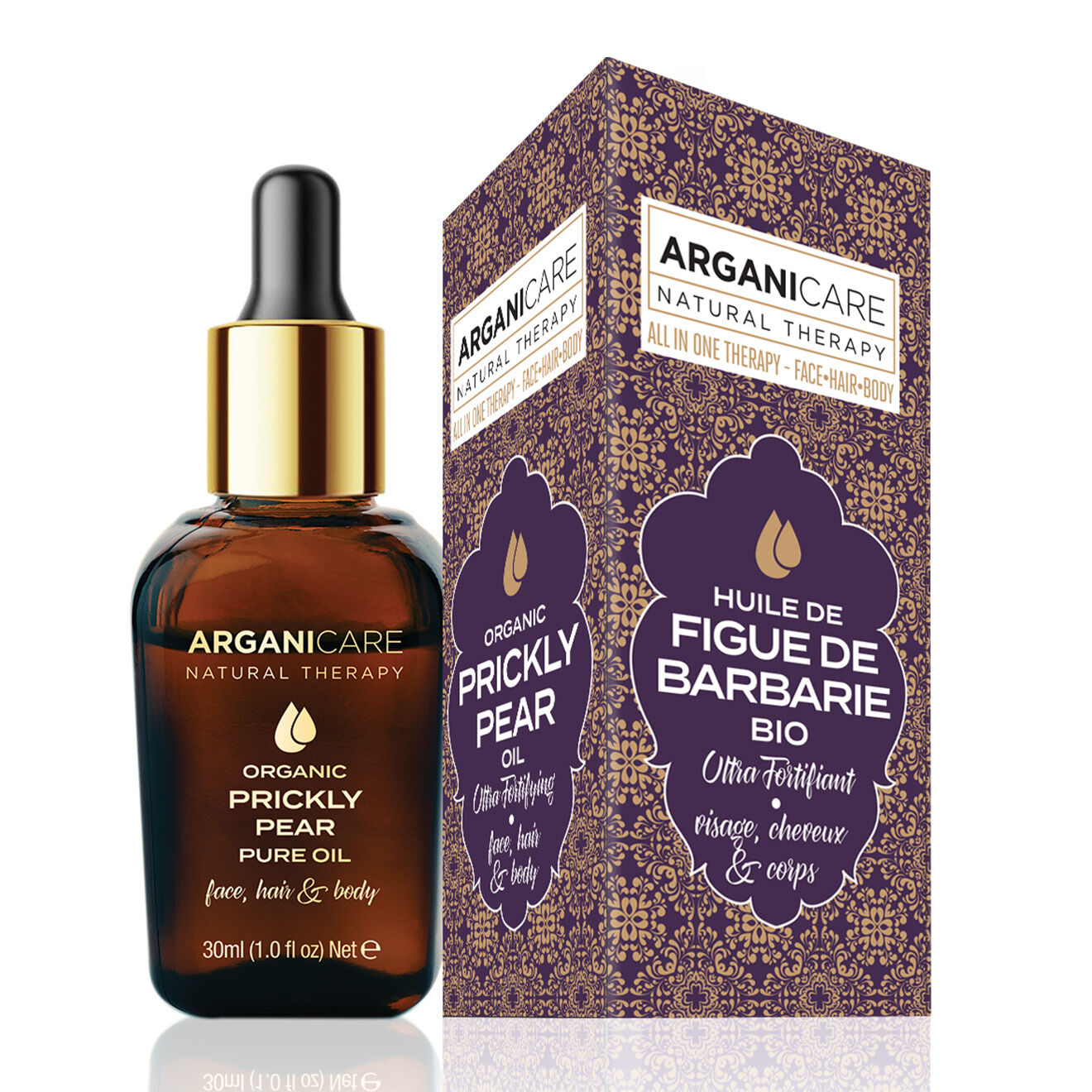 Arganicare Huile de Figue de Barbarie Bio 3-1 30 ml