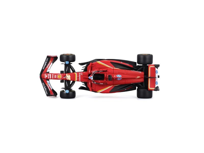 BBurago Ferrari F1 SF-24 Leclerc 2024 1:18 Sammlermodell im Massstab 1:18