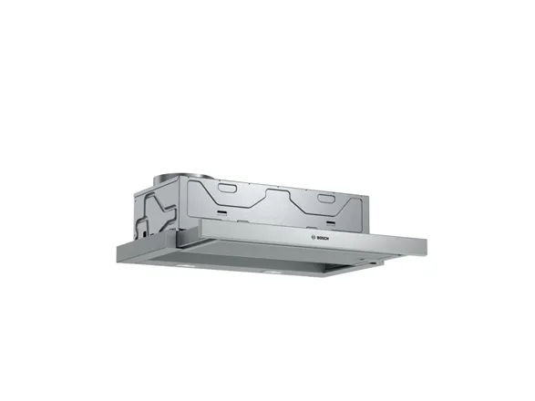Bosch Serie | 4 DFM064A53 - Hætte - teleskopisk - Niche - bredde: 60 cm - dybde: 30 cm - udtrækning og recirkulation (-) - med intern motor - metalsølv
