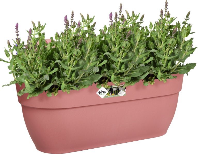 Elho balkonbak Vibia Campana Easy Hanger roze 46 x 24,1 x 26,5 cm