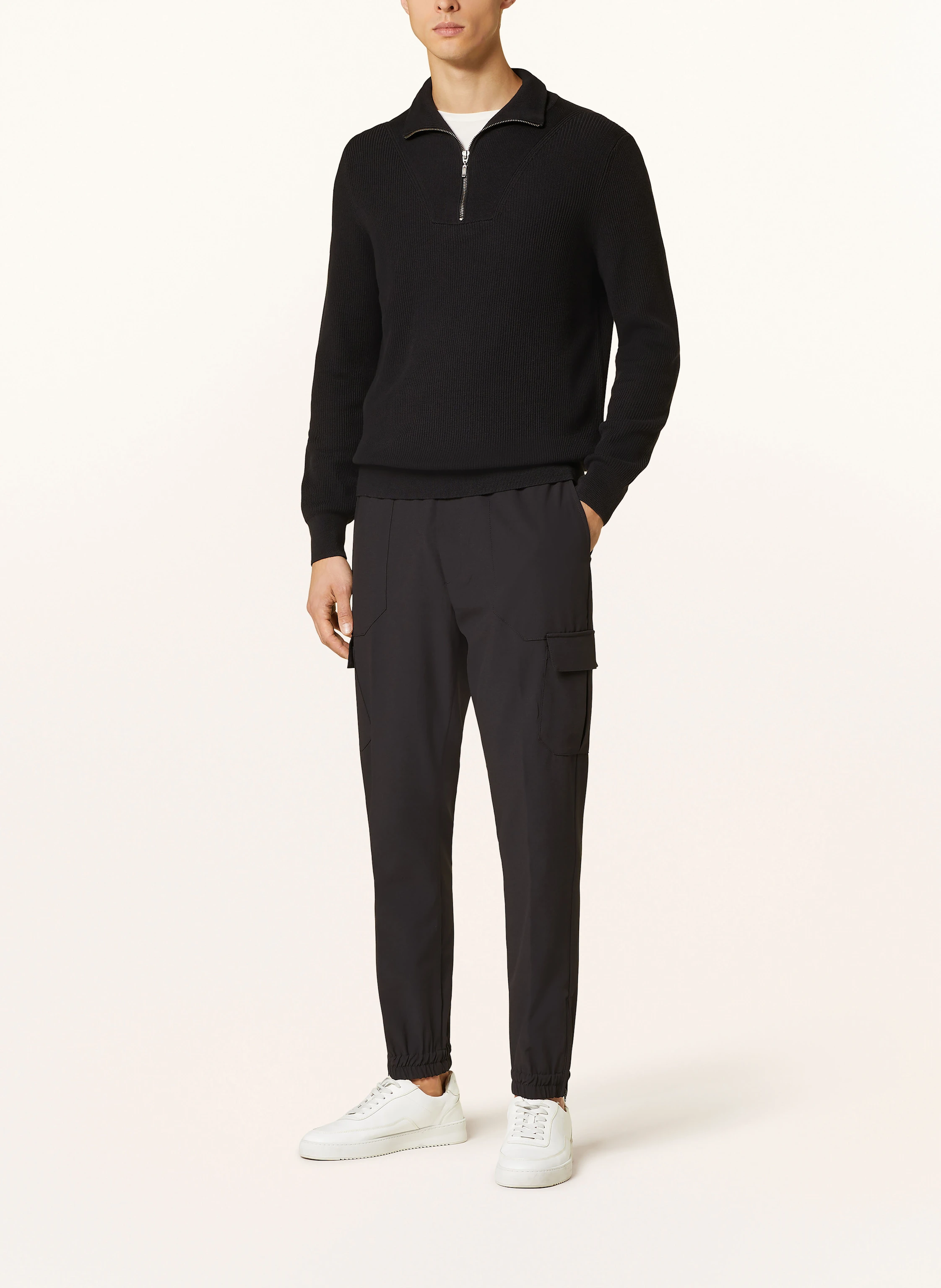 REISS Cargohose HOLD im Jogging-Stil Extra Slim Fit