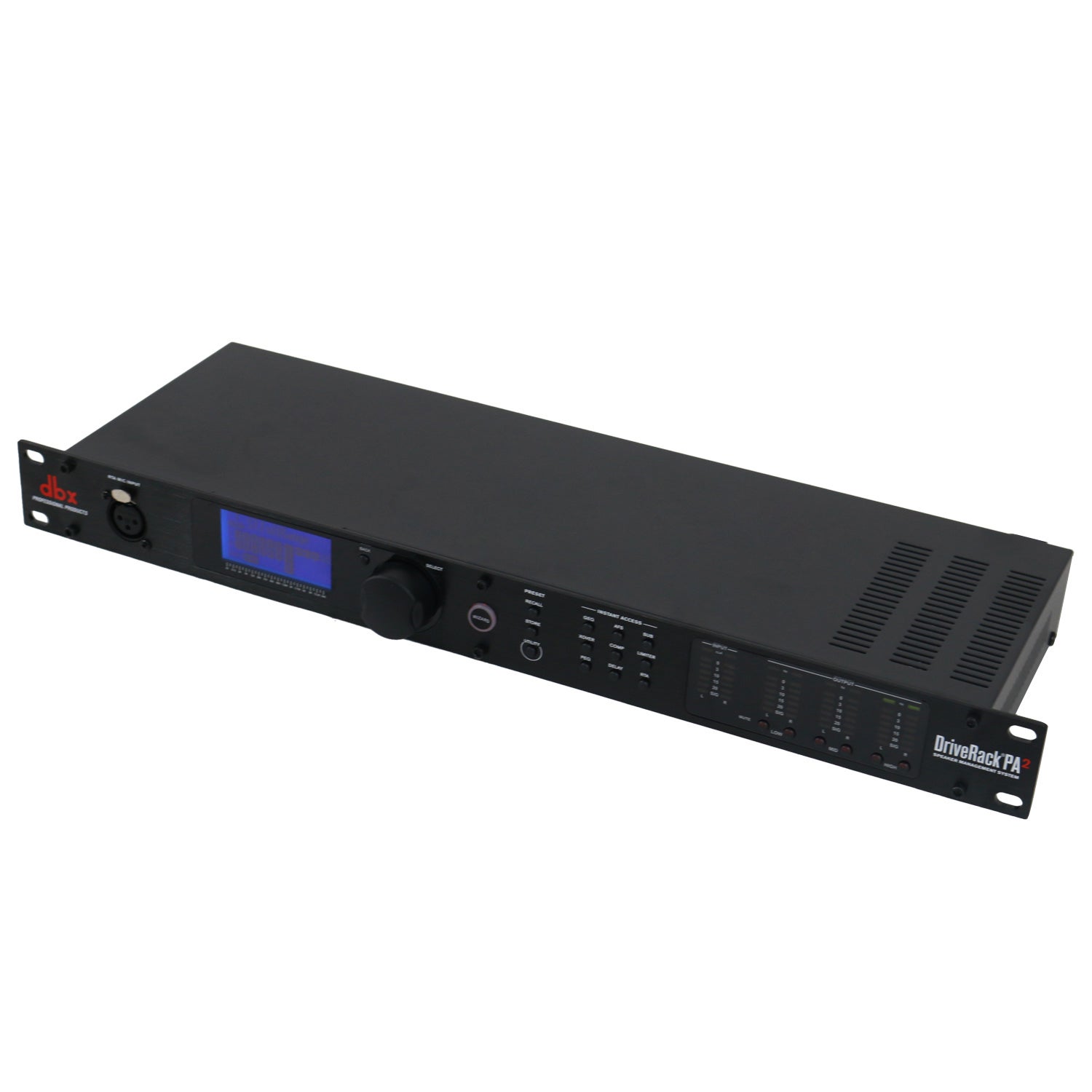 DBX DriveRack PA2 multifunctionele luidsprekerprocessor