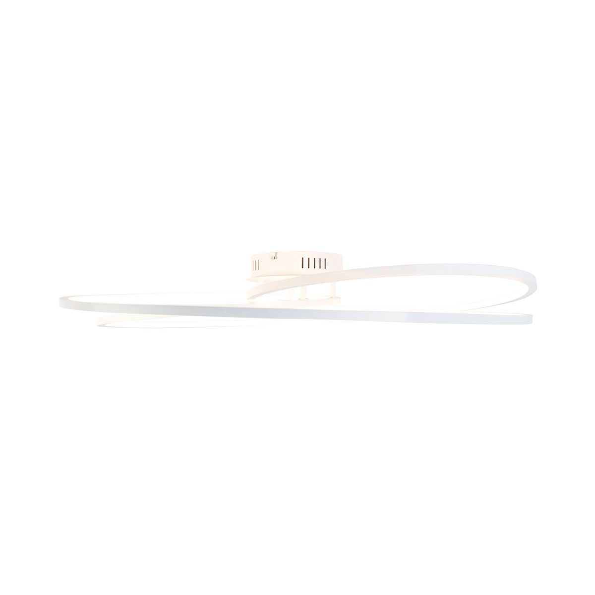Plafondlamp wit 78 cm incl. LED 3 staps dimbaar - Rowin