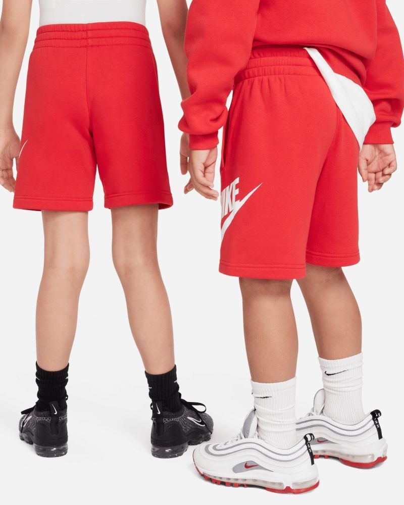 Short Nike Sportswear Club Fleece Rouge pour enfant