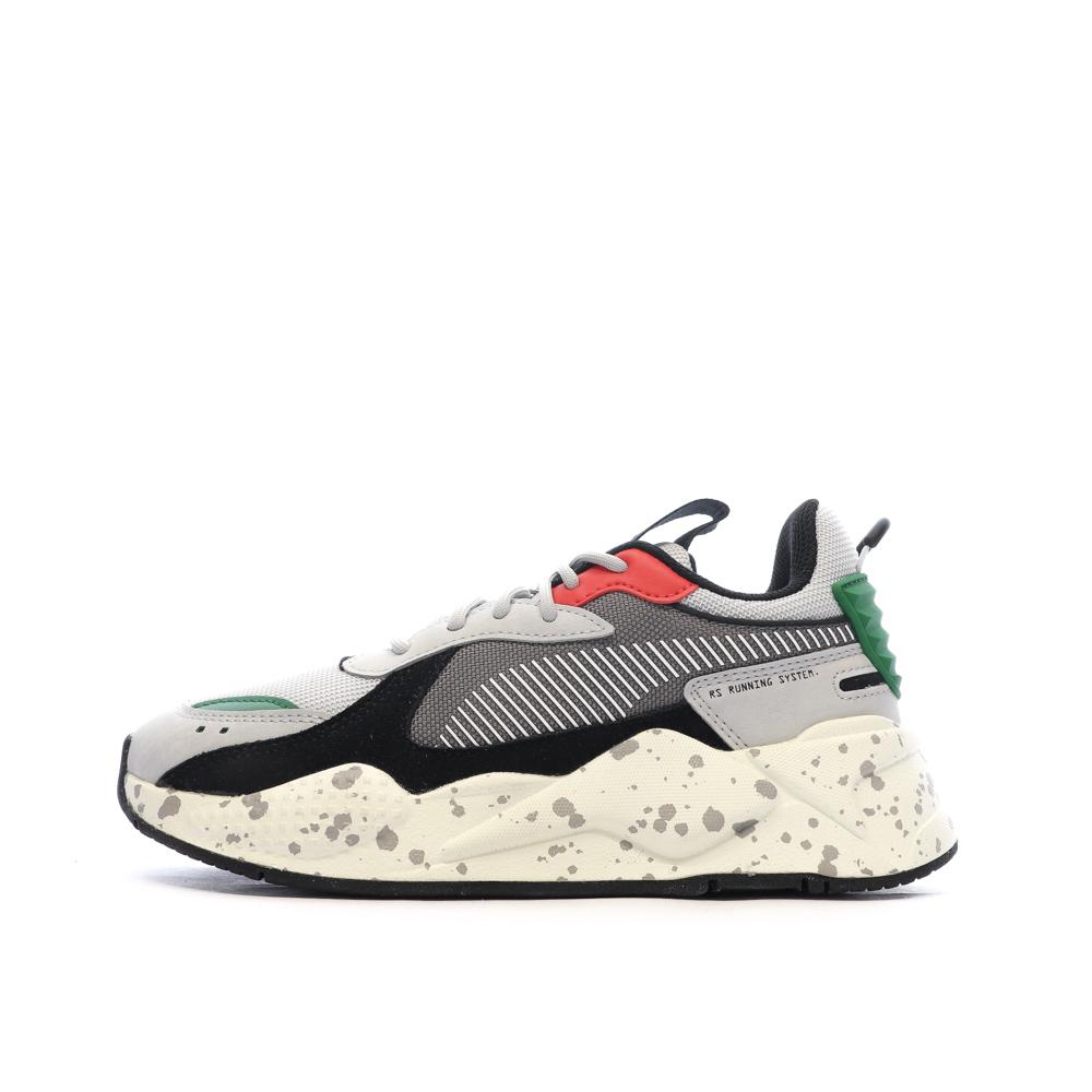 Puma Baskets Grises/Rouges Garçon Puma Street