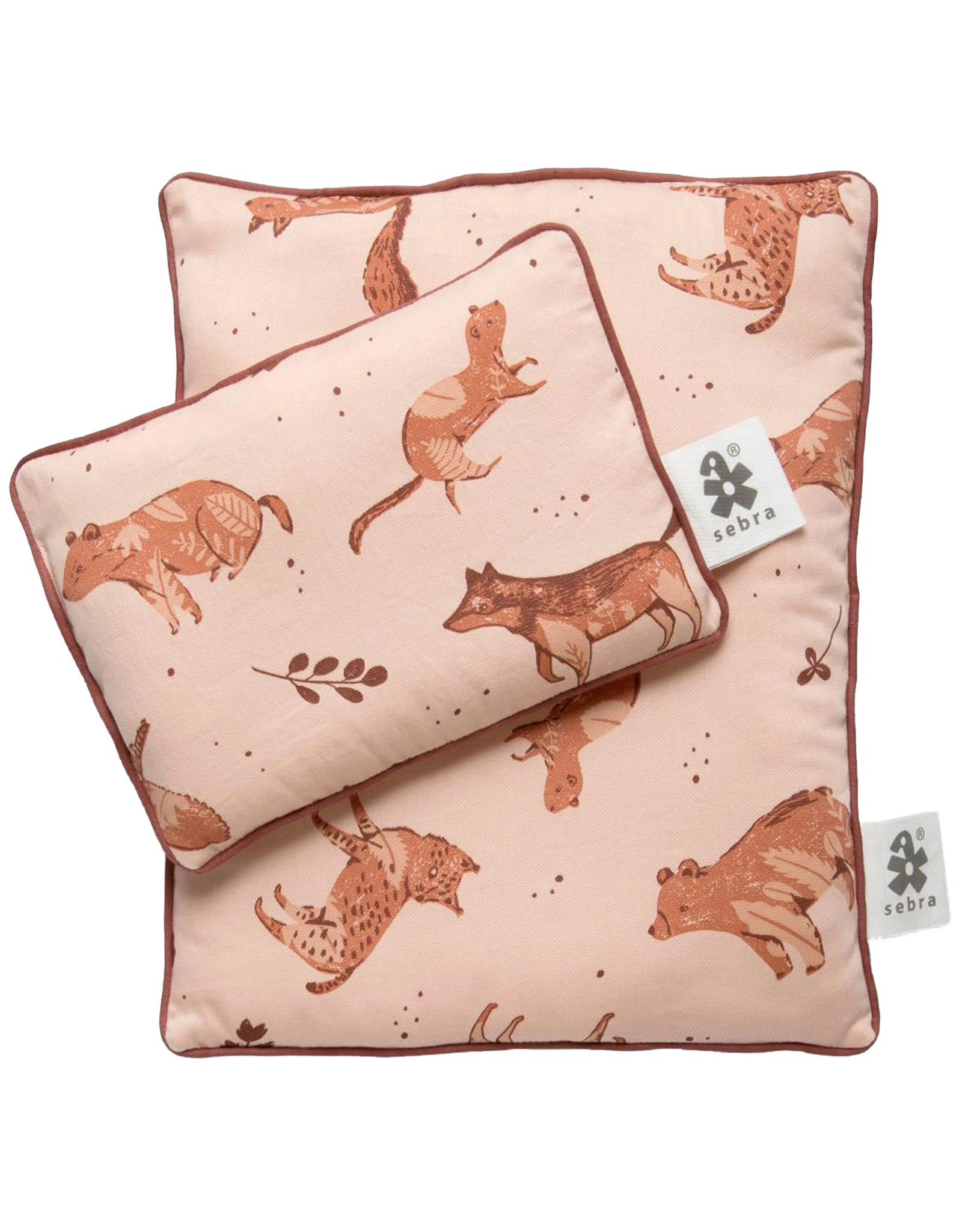Puppenbettwäsche NIGHTFALL (34x28/16x24) in dreamy rose