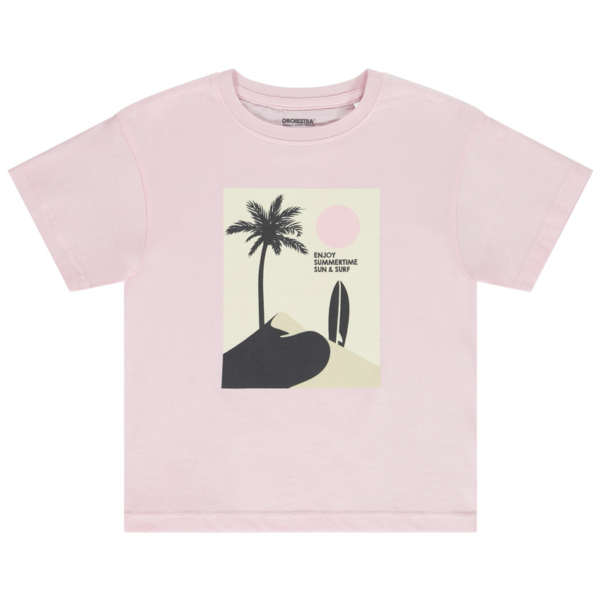 T-shirt manches courtes oversize print dune pour garçon