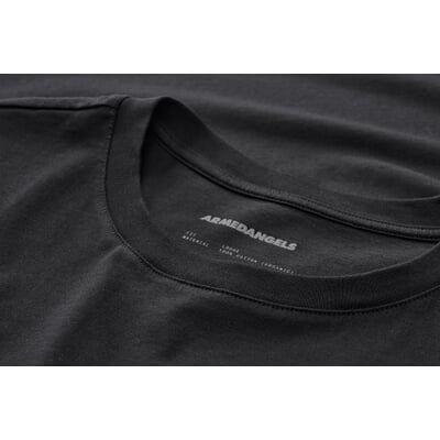 Damen-Baumwollshirt, Schwarz