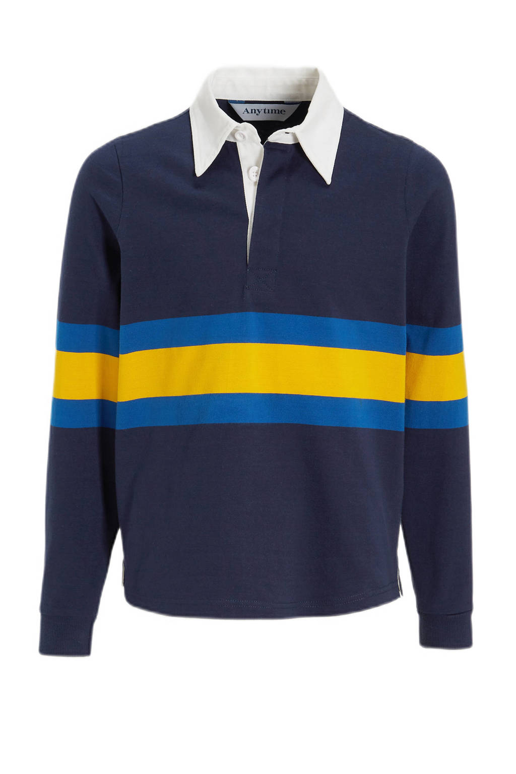 anytime rugby trui donkerblauw