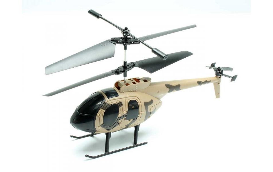 Helikopter Hughes MD500 Micro Camo 3-Kanal, RTFKleiner Koaxial RC Heli mit 3-Kanal Fernsteuerung