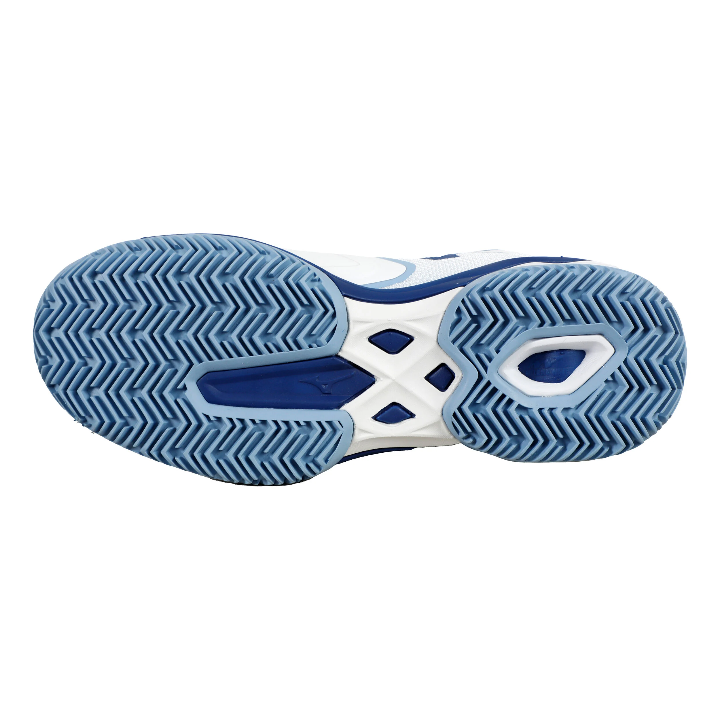 Mizuno Wave Exceed Light 2 Chaussure Terre Battue Femmes - Blanc , Bleu