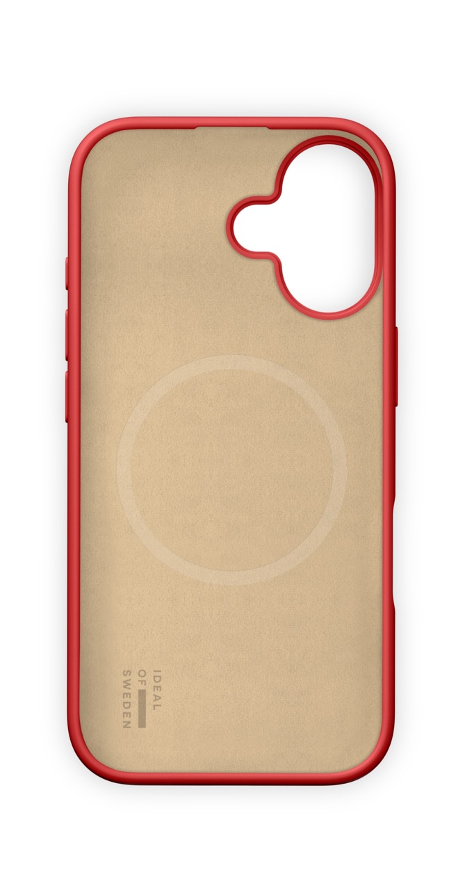 iPhone 16 MagSafe Silikon Hülle Case Recycled (IDSICMS-I2461-83) - Red