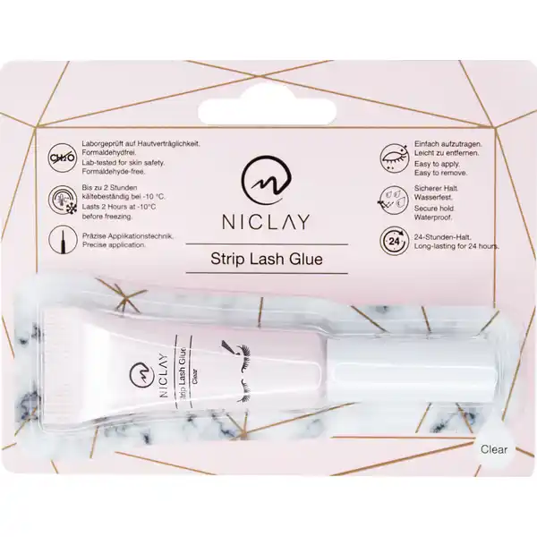 Wimpernkranz Kleber transparent