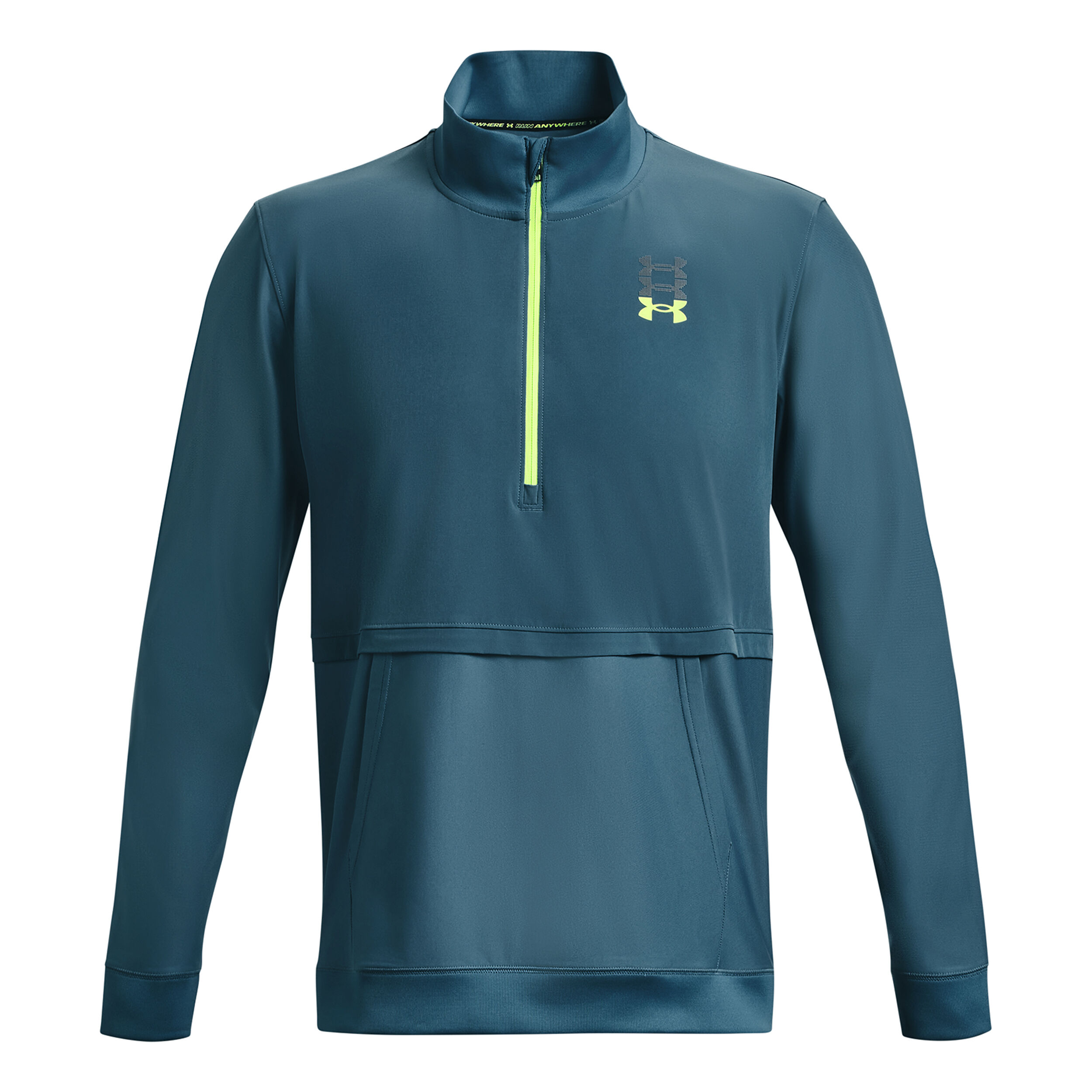 Under Armour Run Anywhere Haut Manches Longues Hommes - Bleu , Vert
