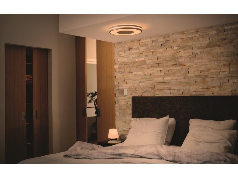 Philips Hue White Amb. Being Deckenleuchte silber 2400 lm LED Deckenlampe