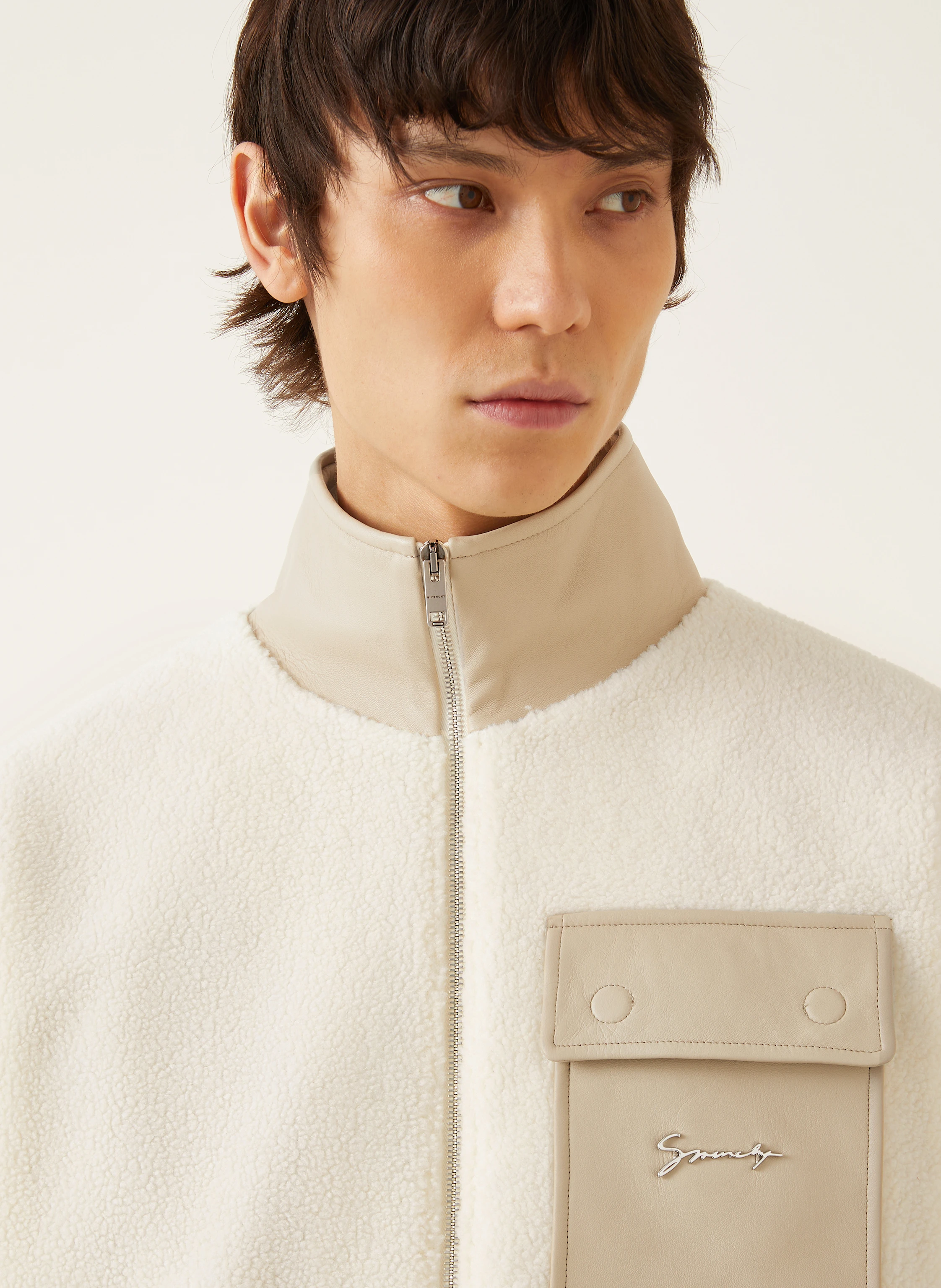 GIVENCHY Teddydfell-Jacke