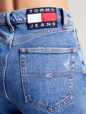 Calça jeans reta Julie Ultra High Rise