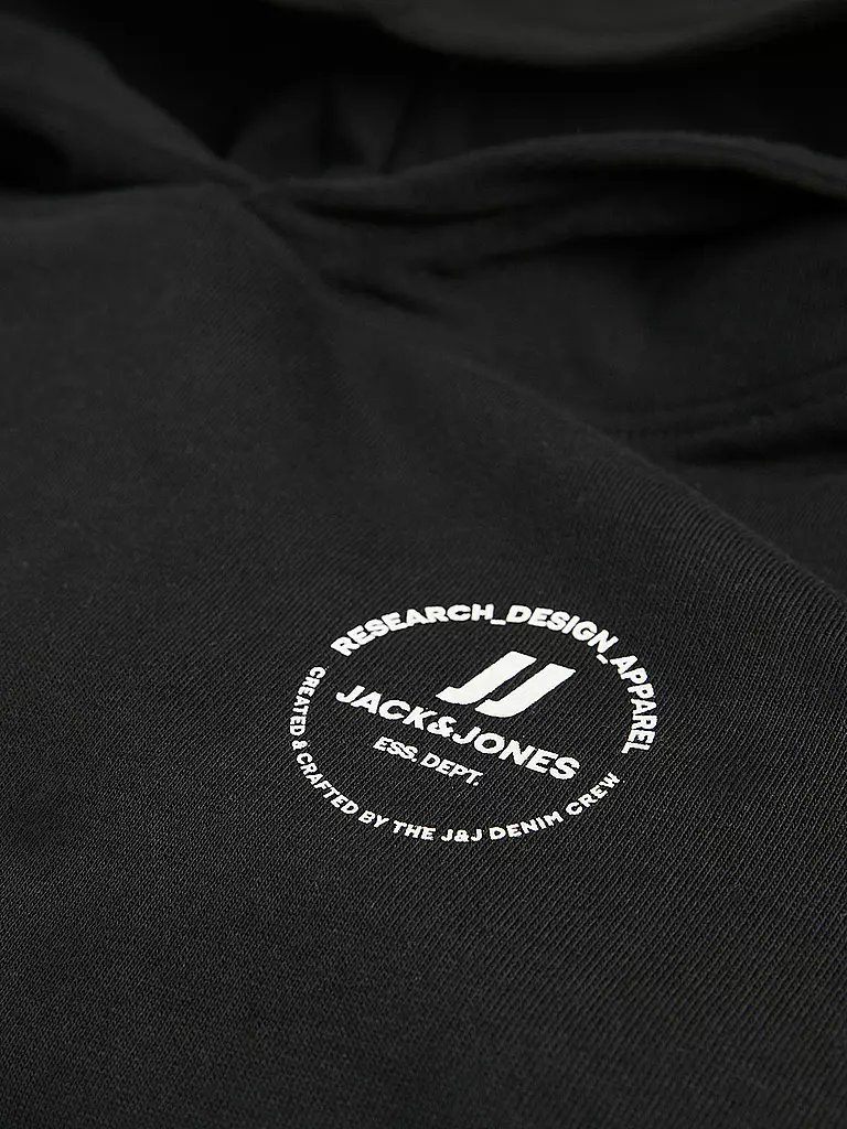 JACK & JONES Jungen Kapuzensweater - Hoodie JJESWIFT  schwarz